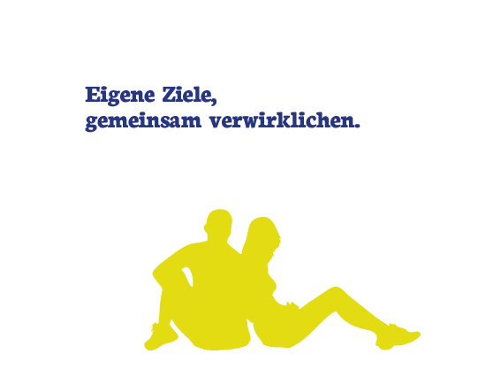 Eigene Ziele, gemeinsam verwirklichen