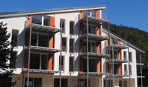 Die neue Gartenfassade