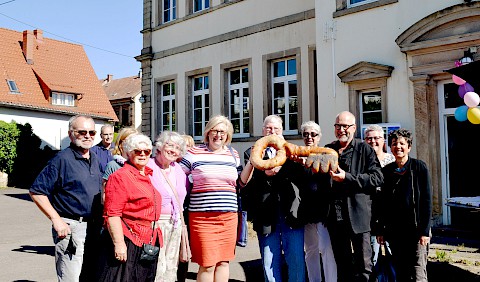 Schlüsselübergabe in Edenkoben