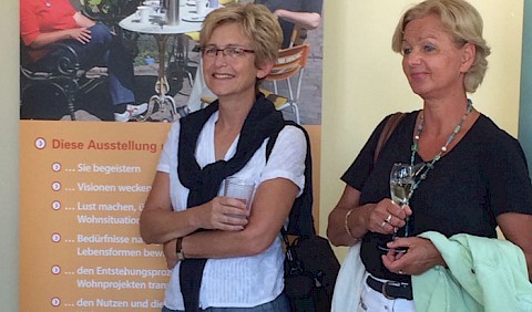Ausstellungsbesucherinnen