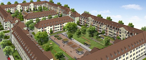 Hohenzollernhöfe Ludwigshafen Quelle: Immograph e.K.