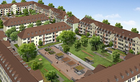 Hohenzollernhöfe Ludwigshafen Quelle: Immograph e.K.