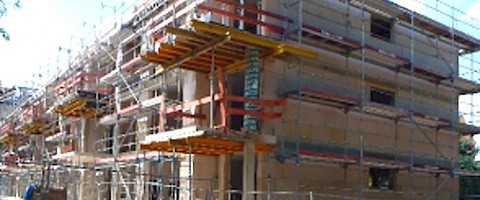Der fertiggestellte Rohbau