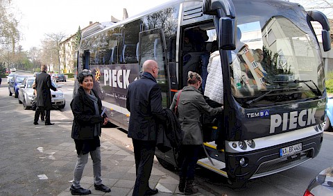 Der wendige Wohnbus bringt alle bis vor die (Projekt-) Haustür