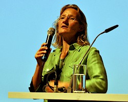 Sonja Schwarzl berichtet über den Wohnhof Atrium in Wiesloch