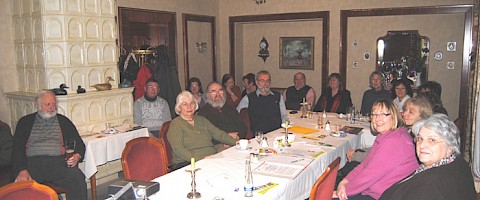 22 interessierte Vereinsmitglieder kamen ins Hotel Fortuna nach Stockach