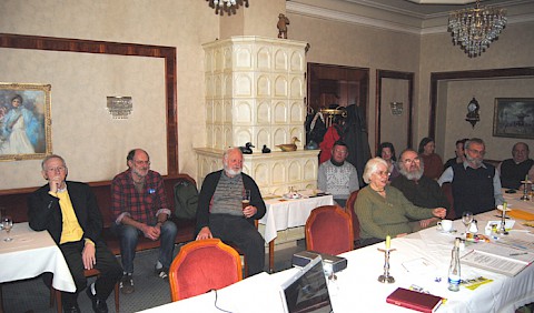 22 interessierte Vereinsmitglieder kamen ins Hotel Fortuna nach Stockach 