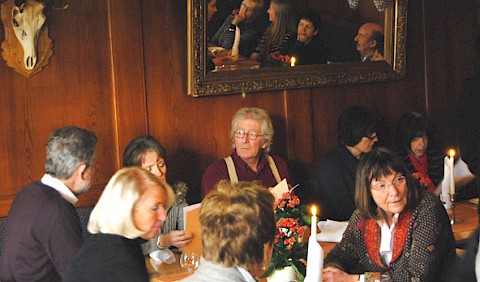 Leckeres Mittagessen im Honigsäckel