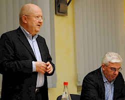 Dr. Albrecht Göschel, Bürgermeister Gerhard Beil