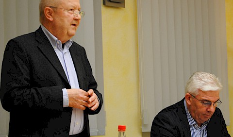 Dr. Albrecht Göschel, Bürgermeister Gerhard Beil