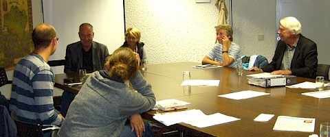 Treffen im Rathaus Wiesloch