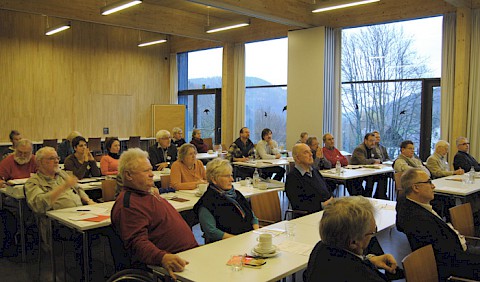 TeinehmerInnen bei der Veranstaltung