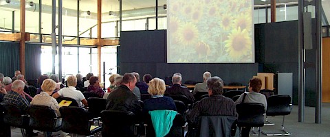 Der schöne Vortragssaal im Landratsamt Villingenl