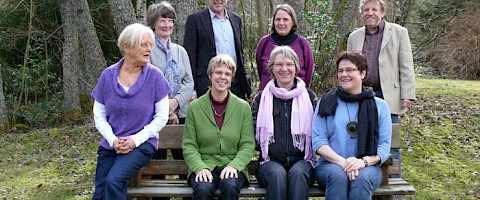 Gruppenbild mit i3-Team + InteressentInnen