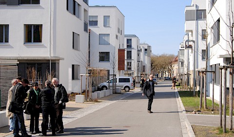 Erschließungsstraße Quartier Wiehre